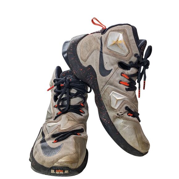 Nike LeBron 13 Shoes Mens 9 Basketball High Top Athletic Sneakers 807219-003 main image 8